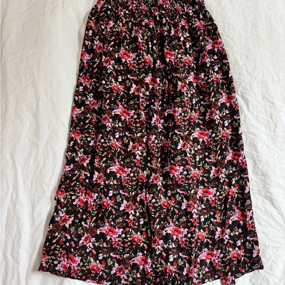 Saaj Skirt in Fleur Rouge - Sezane like brand